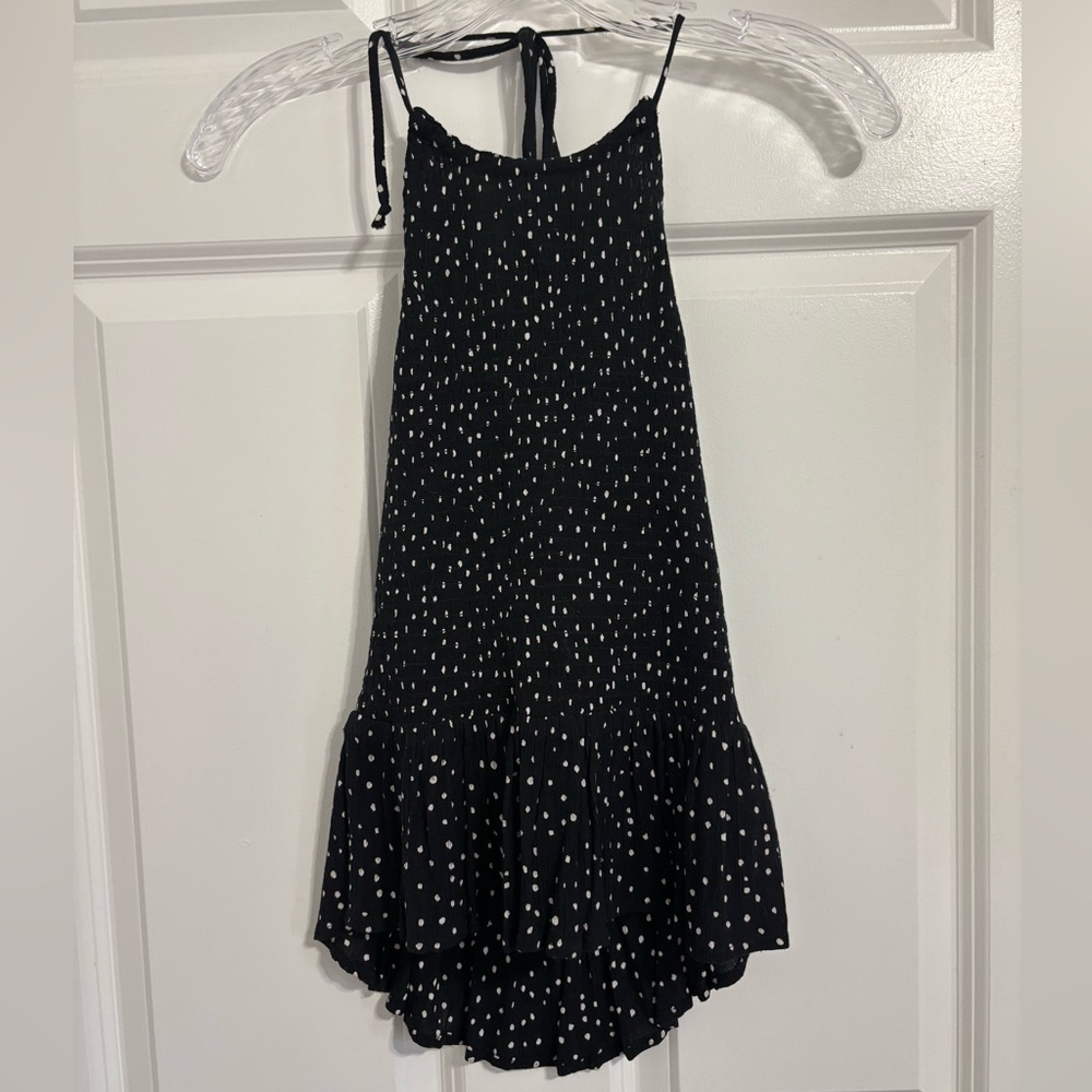 Patrons of Peace Black and White Polka Dot Tank